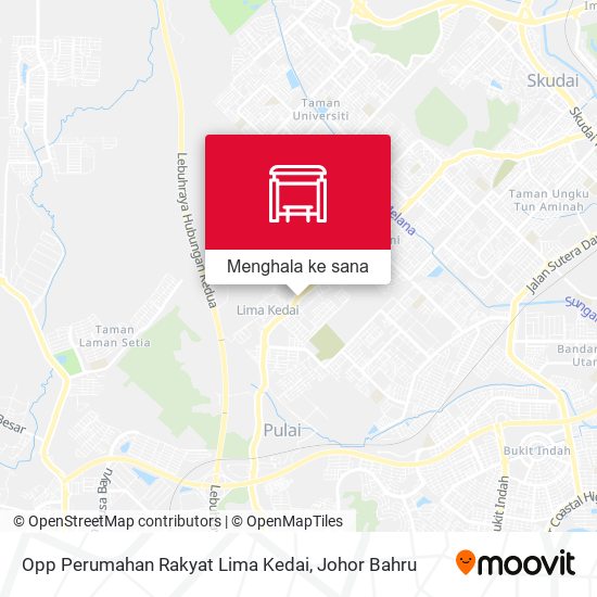 Peta Opp Perumahan Rakyat Lima Kedai