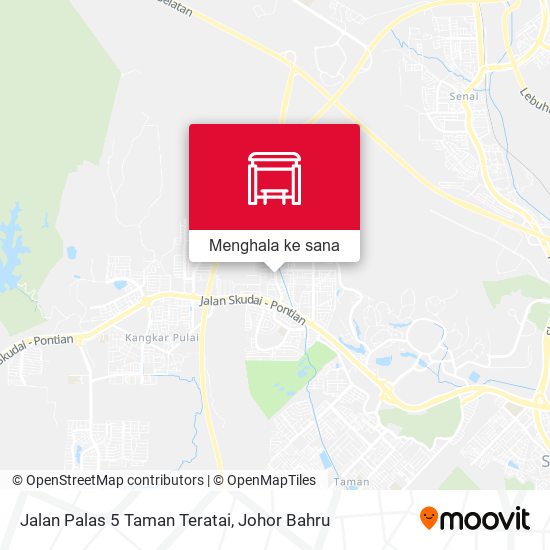 Peta Jalan Palas 5 Taman Teratai