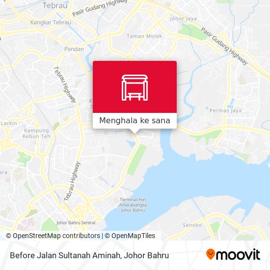 Peta Before Jalan Sultanah Aminah