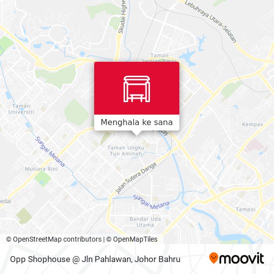 Peta Opp Shophouse @ Jln Pahlawan
