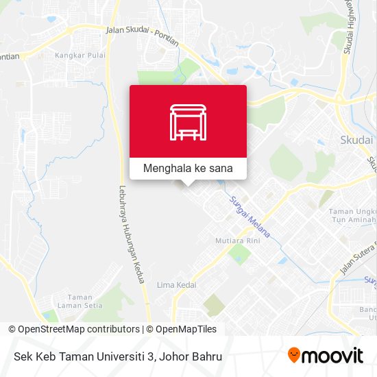 Peta Sek Keb Taman Universiti 3