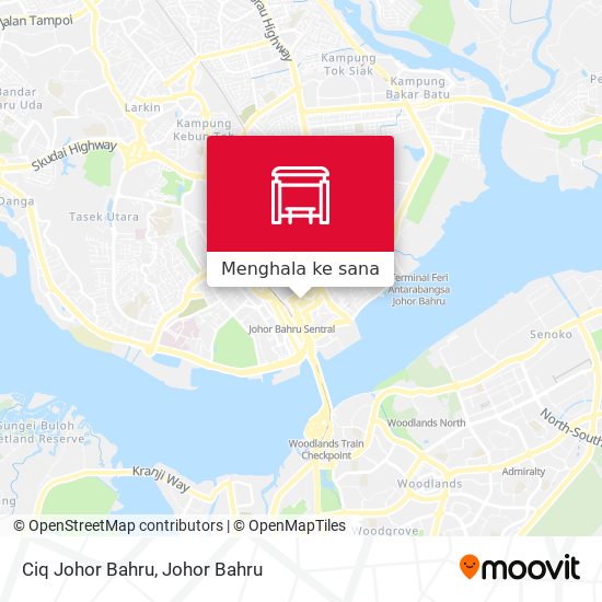 Peta Ciq Johor Bahru