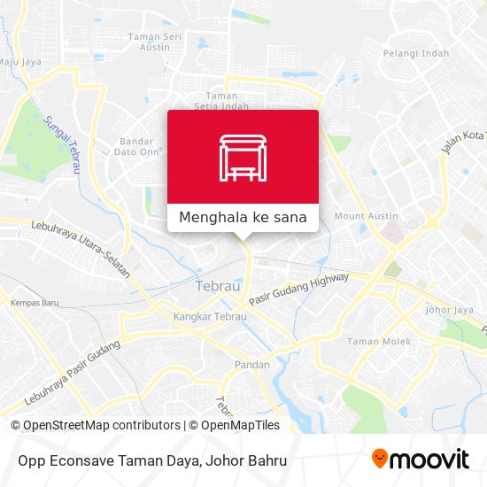 Peta Opp Econsave Taman Daya