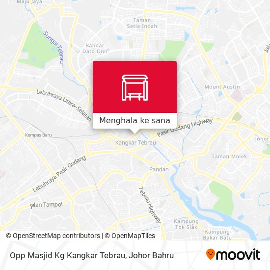 Peta Opp Masjid Kg Kangkar Tebrau