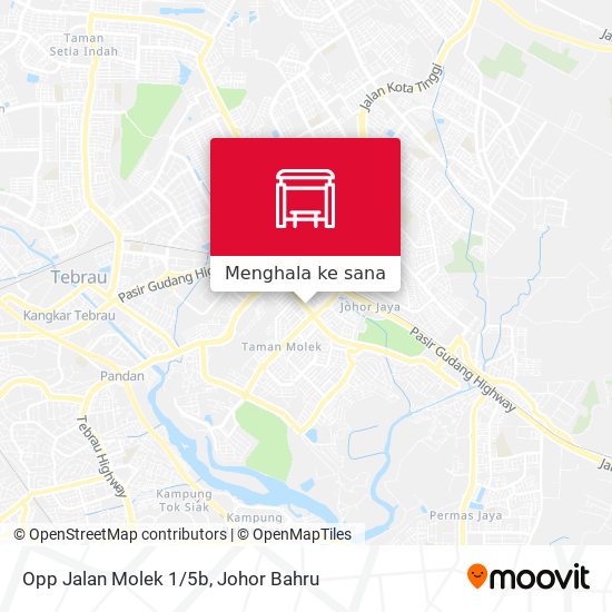 Peta Opp Jalan Molek 1/5b