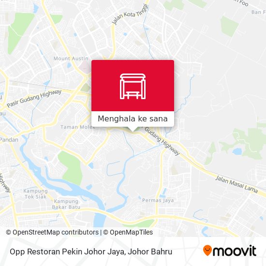 Peta Opp Restoran Pekin Johor Jaya