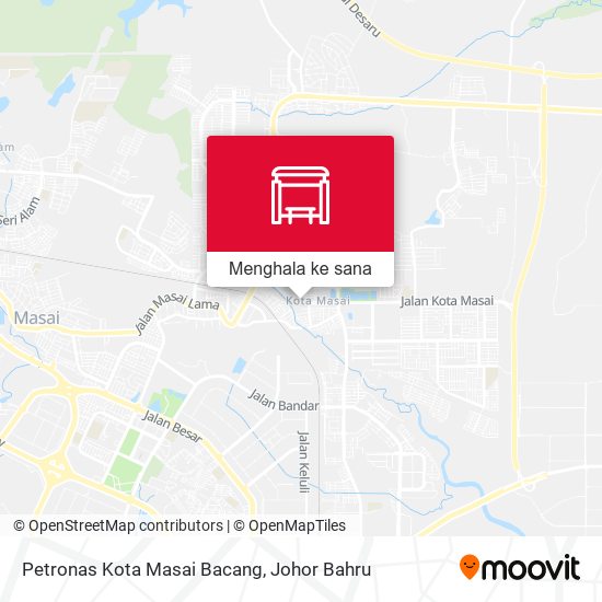 Peta Petronas Kota Masai Bacang