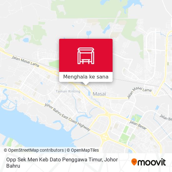 Peta Opp Sek Men Keb Dato Penggawa Timur