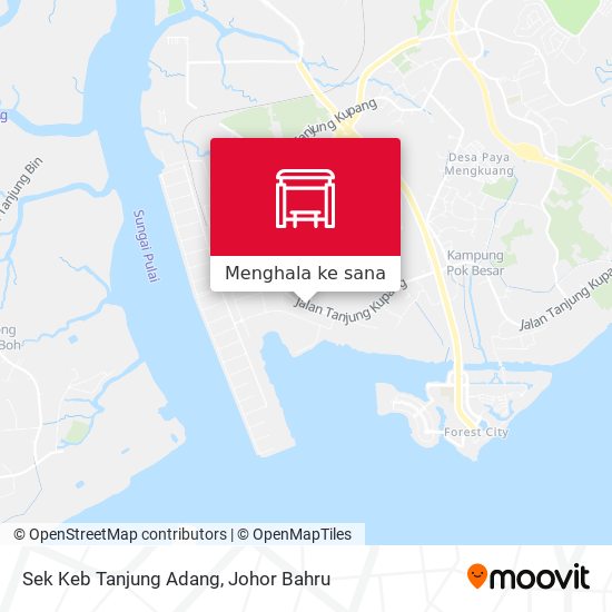 Peta Sek Keb Tanjung Adang