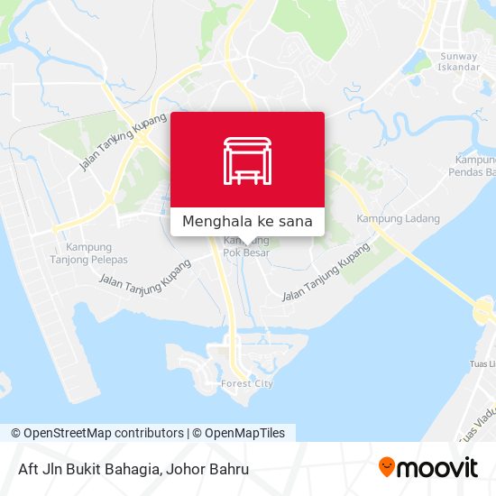 Peta Aft Jln Bukit Bahagia