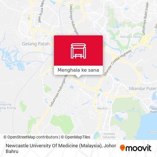 Peta Newcastle University Of Medicine (Malaysia)