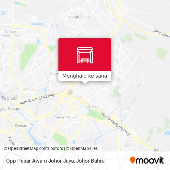 Peta Opp Pasar Awam Johor Jaya
