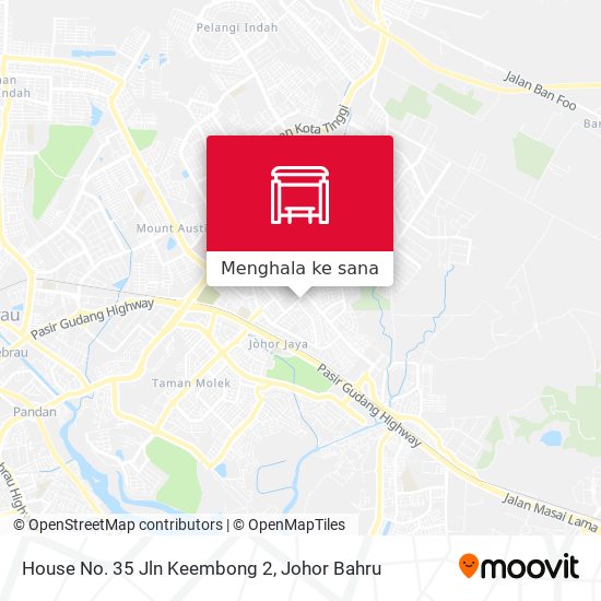 Peta House No. 35 Jln Keembong 2