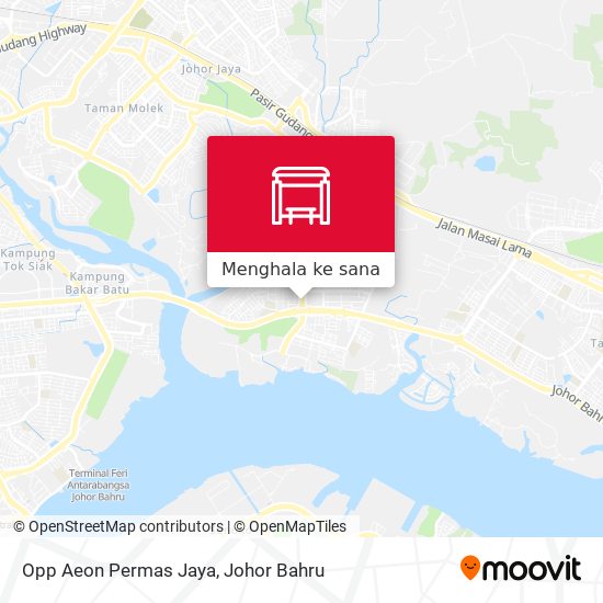 Peta Opp Aeon Permas Jaya