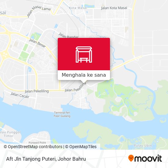 Peta Aft Jln Tanjong Puteri