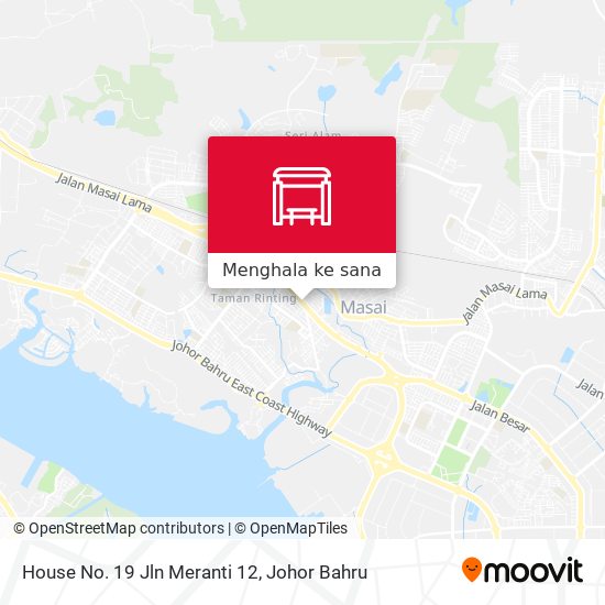Peta House No. 19 Jln Meranti 12