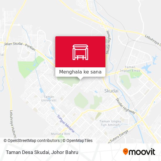 Peta Taman Desa Skudai