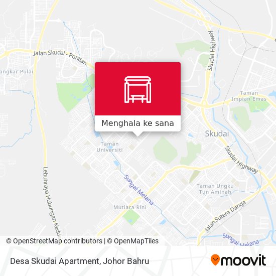 Peta Desa Skudai Apartment