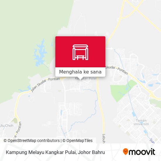 Peta Kampung Melayu Kangkar Pulai
