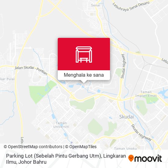 Peta Parking Lot (Sebelah Pintu Gerbang Utm), Lingkaran Ilmu