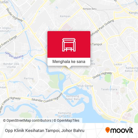 Peta Opp Klinik Kesihatan Tampoi