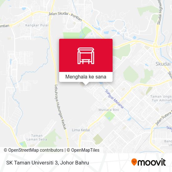 Peta SK Taman Universiti 3