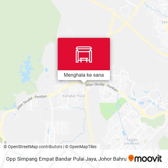 Peta Opp Simpang Empat Bandar Pulai Jaya
