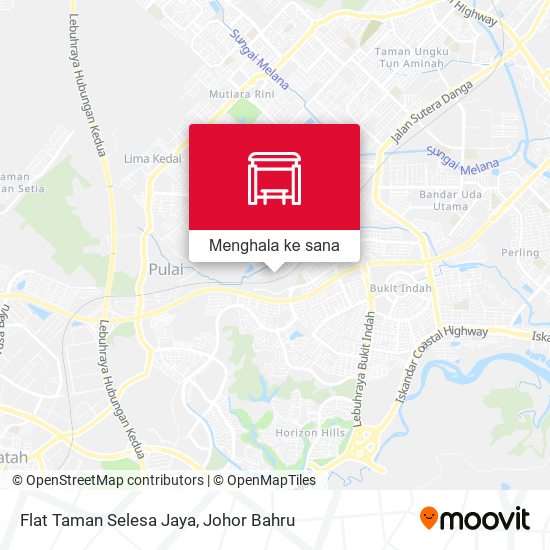 Peta Flat Taman Selesa Jaya