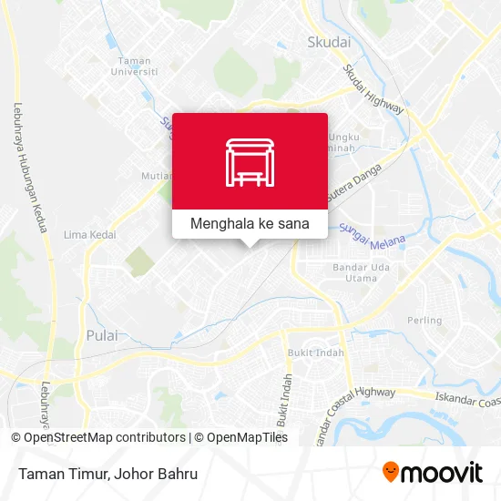 Peta Taman Timur