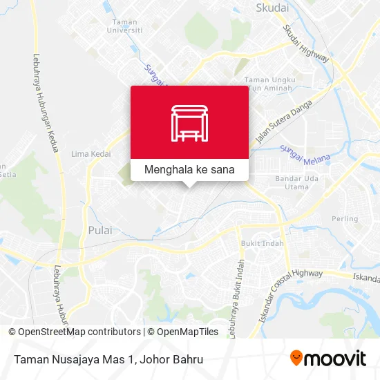 Peta Taman Nusajaya Mas 1
