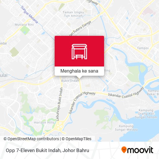 Peta Opp 7-Eleven Bukit Indah