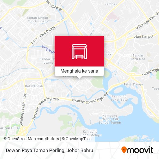 Peta Dewan Raya Taman Perling