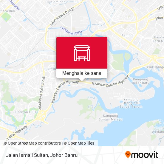 Peta Jalan Ismail Sultan