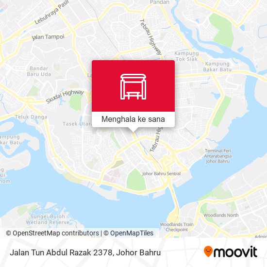 Peta Jalan Tun Abdul Razak 2378