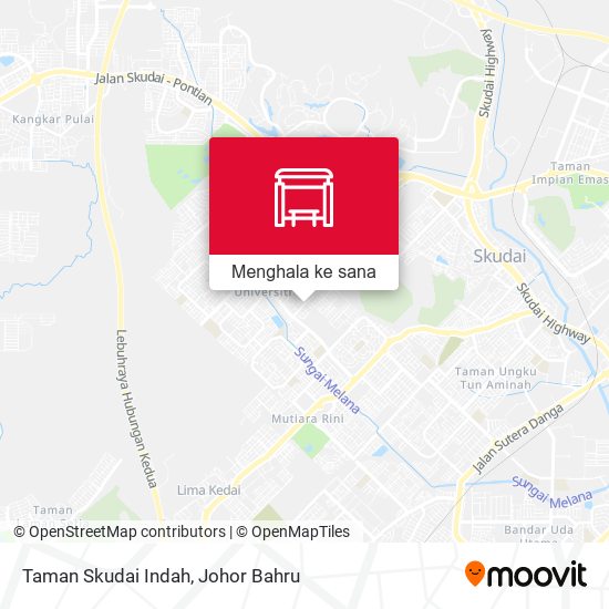 Peta Taman Skudai Indah