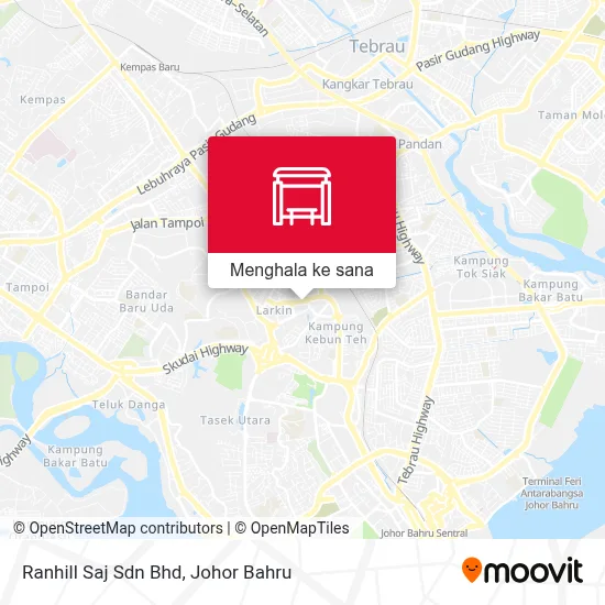 Peta Ranhill Saj Sdn Bhd
