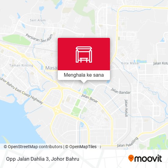 Peta Opp Jalan Dahlia 3