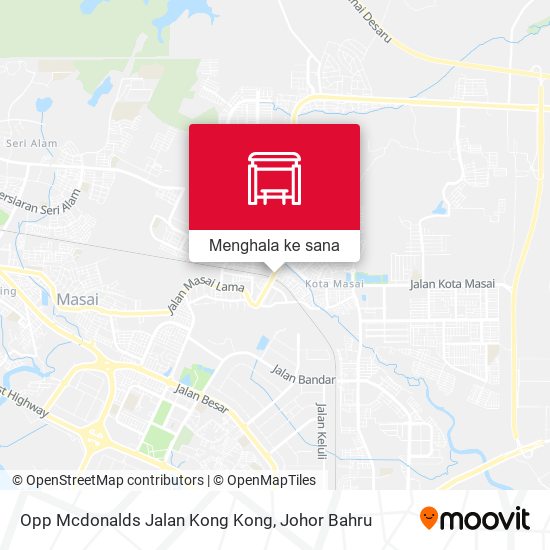 Peta Opp Mcdonalds Jalan Kong Kong