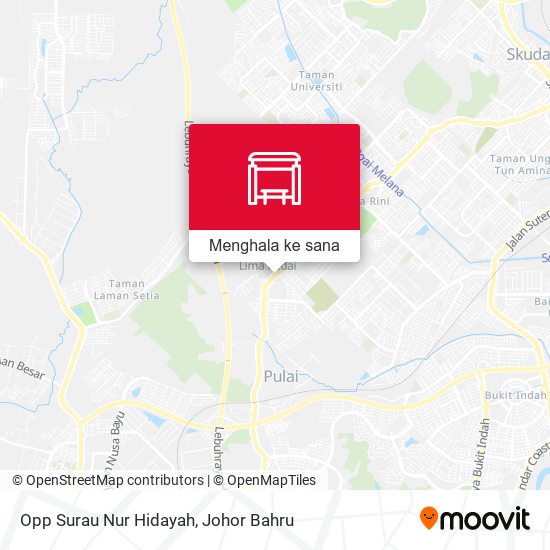 Peta Opp Surau Nur Hidayah