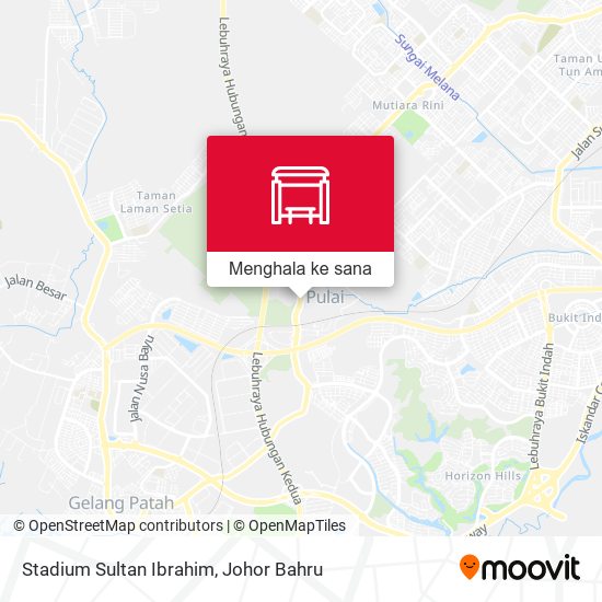 Peta Stadium Sultan Ibrahim