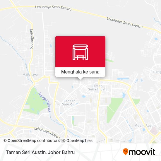 Peta Taman Seri Austin