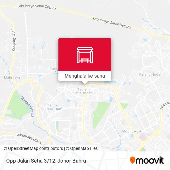 Peta Opp Jalan Setia 3/12