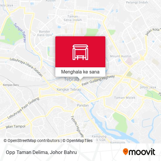 Peta Opp Taman Delima