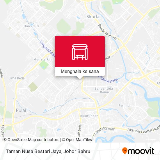 Peta Taman Nusa Bestari Jaya