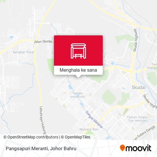 Peta Pangsapuri Meranti