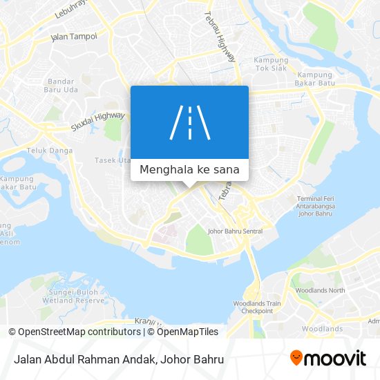 Peta Jalan Abdul Rahman Andak