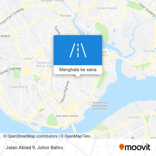 Peta Jalan Abiad 9