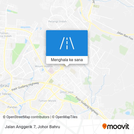 Peta Jalan Anggerik 7