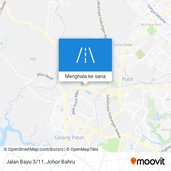 Peta Jalan Bayu 3/11