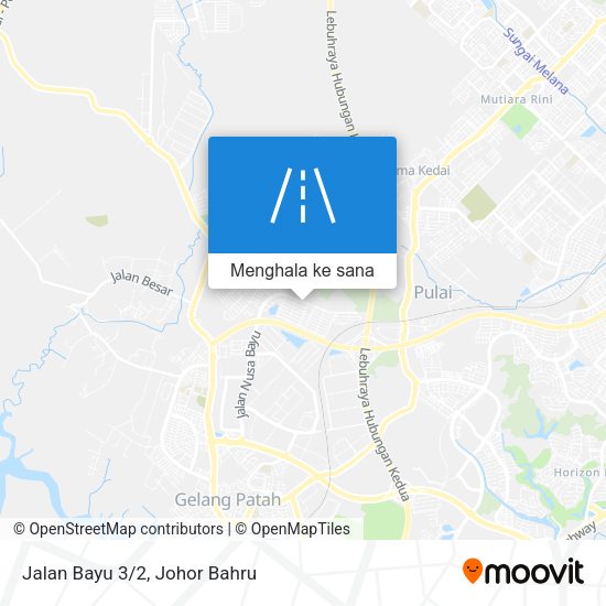 Peta Jalan Bayu 3/2